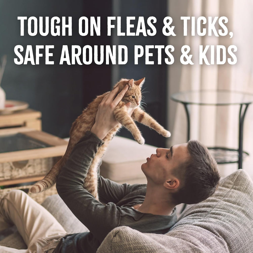 Authentic TropiClean flea larvae and mite shampoo for sensitive skin