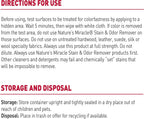 Nature's Miracle pet stain remover pouring nozzle detail