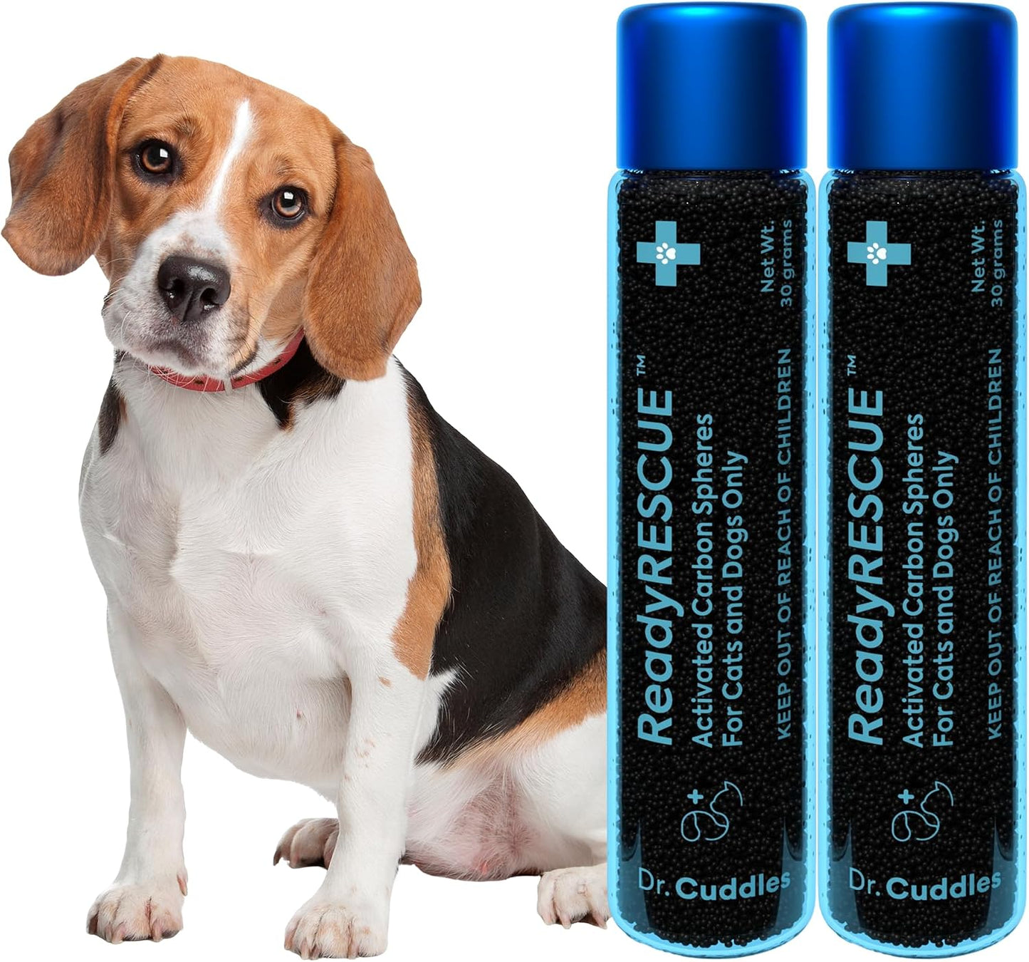 ReadyRESCUE Activated Charcoal microspheres for Dogs and Cats - Veterinary-Grade Pet First Aid Kit Essential - Fast Acting Emergency Poison Binder - Safe and Travel Ready - 30 g Pack of 1 - Image 10