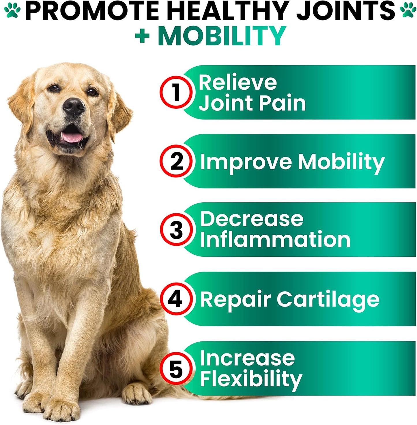 Furaland dog glucosamine joint treats chicken flavored soft chews