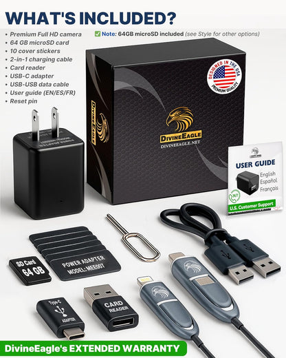 DivineEagle camera in home office environment