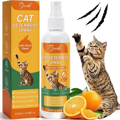Pjordo Cat Deterrent Spray bottle front view