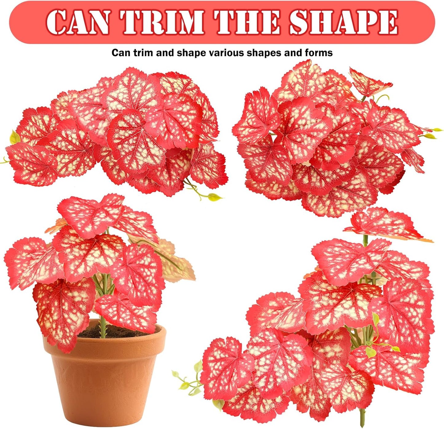 Quozuo artificial plant vines with suction cup mounting detail