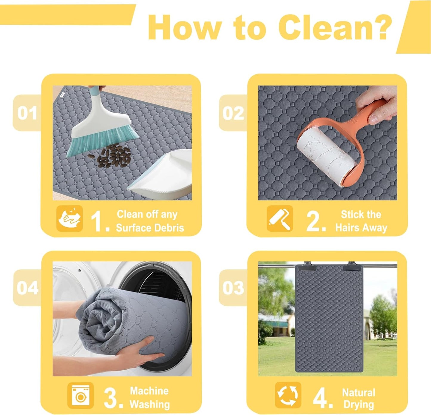Cimiycob reusable pet bedding for small animals