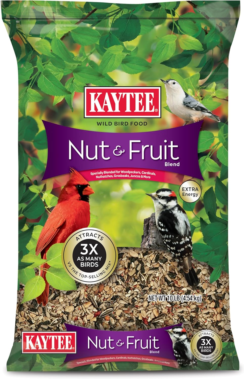 Kaytee Nut & Fruit Wild Bird Seed, 5 lb - Image 14