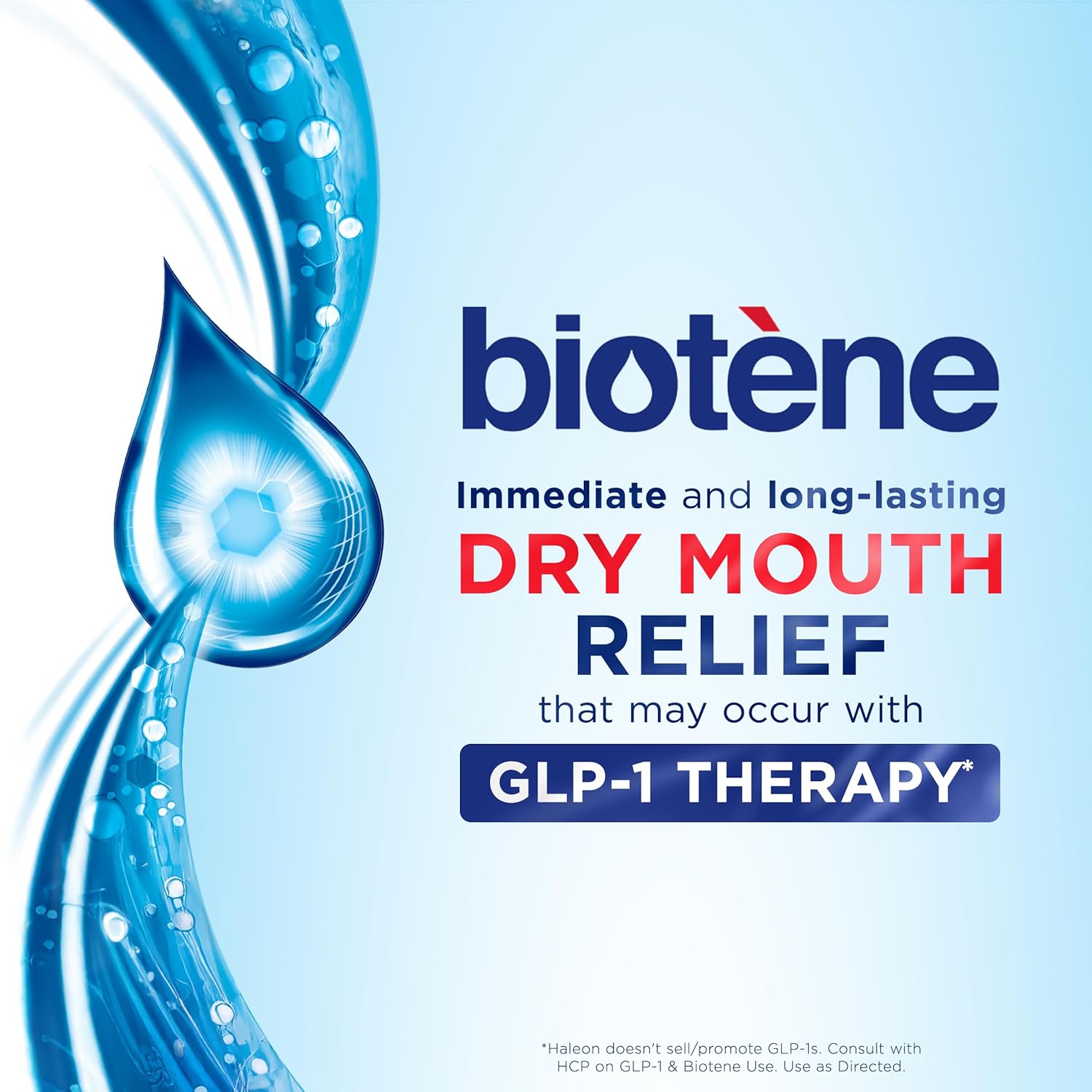Biotene Oral Rinse Mouthwash for Dry Mouth, Fresh Mint - 16 fl oz - Image 4