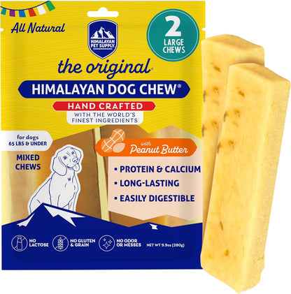 Himalayan Dog Chew Original Yak Cheese Dog Chews, The Better-For-You Chew, 100% Natural, Long Lasting, Healthy Safe Dog Treats, Lactose & Grain Free, Protein Rich, For Dogs 65 Lbs & Smaller, 3-Count - Image 15