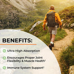 Side profile of BioSchwartz turmeric supplement bottle packaging