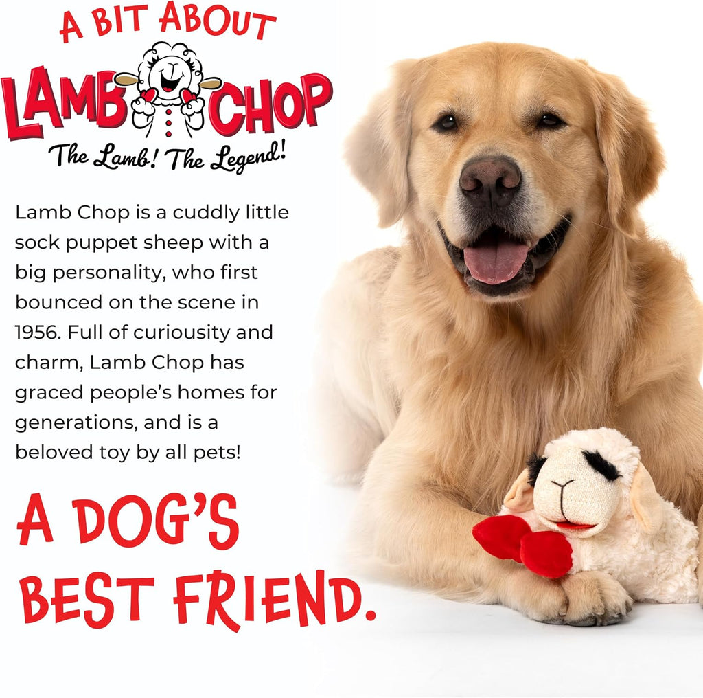 Detailed texture of Multipet Lamb Chop soft fabric