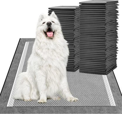 MIZOK Pee Pads for Dogs 28x34in Charcoal Dog Pads Extra Large, Super Absorbent Odor Eliminating Leak-Proof, Dog Pee Pads with Activated Carbon for Large Breeds, Disposable (40 Count) - Image 15