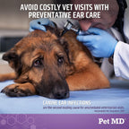Demonstration of finger-fit design for pet ear wipes