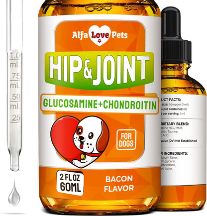 Liquid Glucosamine for Cats with Chondroitin - Taurine for Cats Works for Hips, Ligaments, Muscles, Circulation Maintenance - Cat Supplements with Natural Chicken Flavor 2-oz Bottle - Image 10