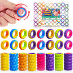 KLT Fidget Toys Spinner Ring 50 Pack Front View
