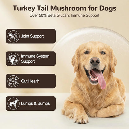 Vetriuntrix ten in one dog mushroom supplement chicken flavor nutritional facts