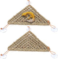 Kathson natural seagrass reptile hammock front view
