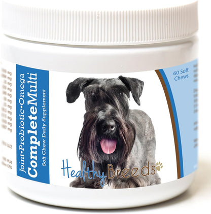 Healthy Breeds Doberman Pinscher multivitamin nutritional supplement product packaging