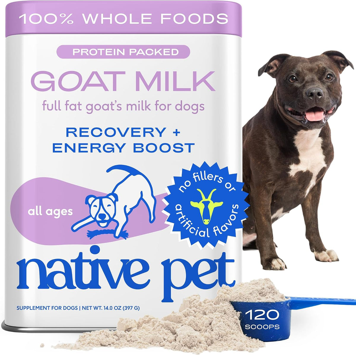 Native Pet Bone Broth for Dogs - Made with Real Beef Bone Broth, Dog Food Toppers for Picky Eaters - Provides Extra Hydration & Nutrition for Joint Strength, Immunity & Heart Health-48 Scoops - Image 13