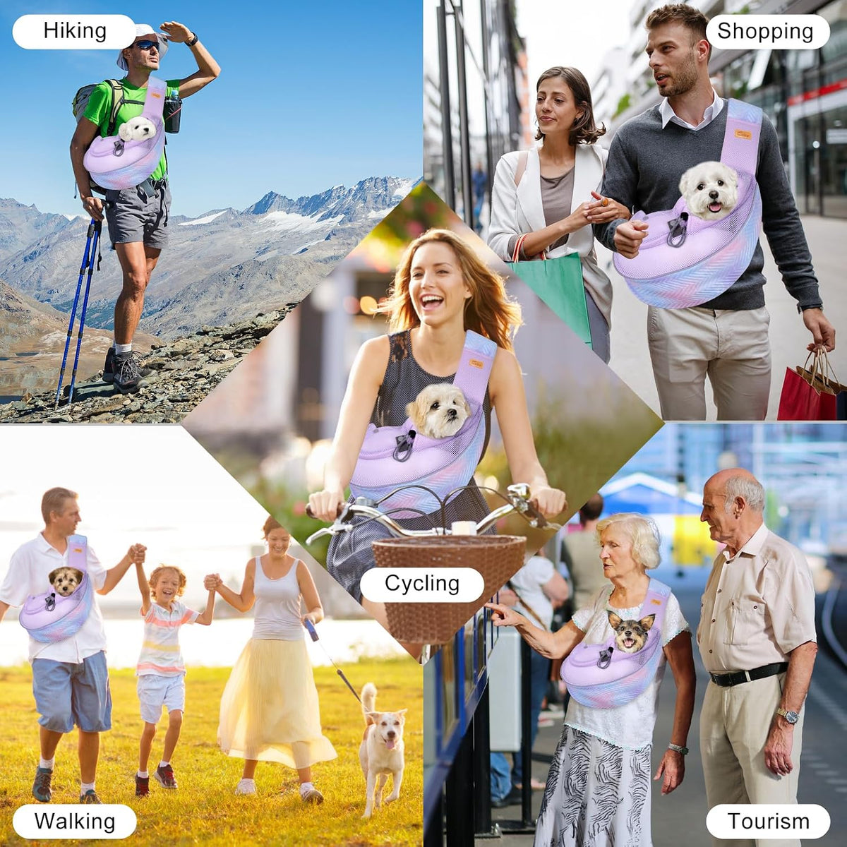 Cuby pet carrier drawstring and security hook detail