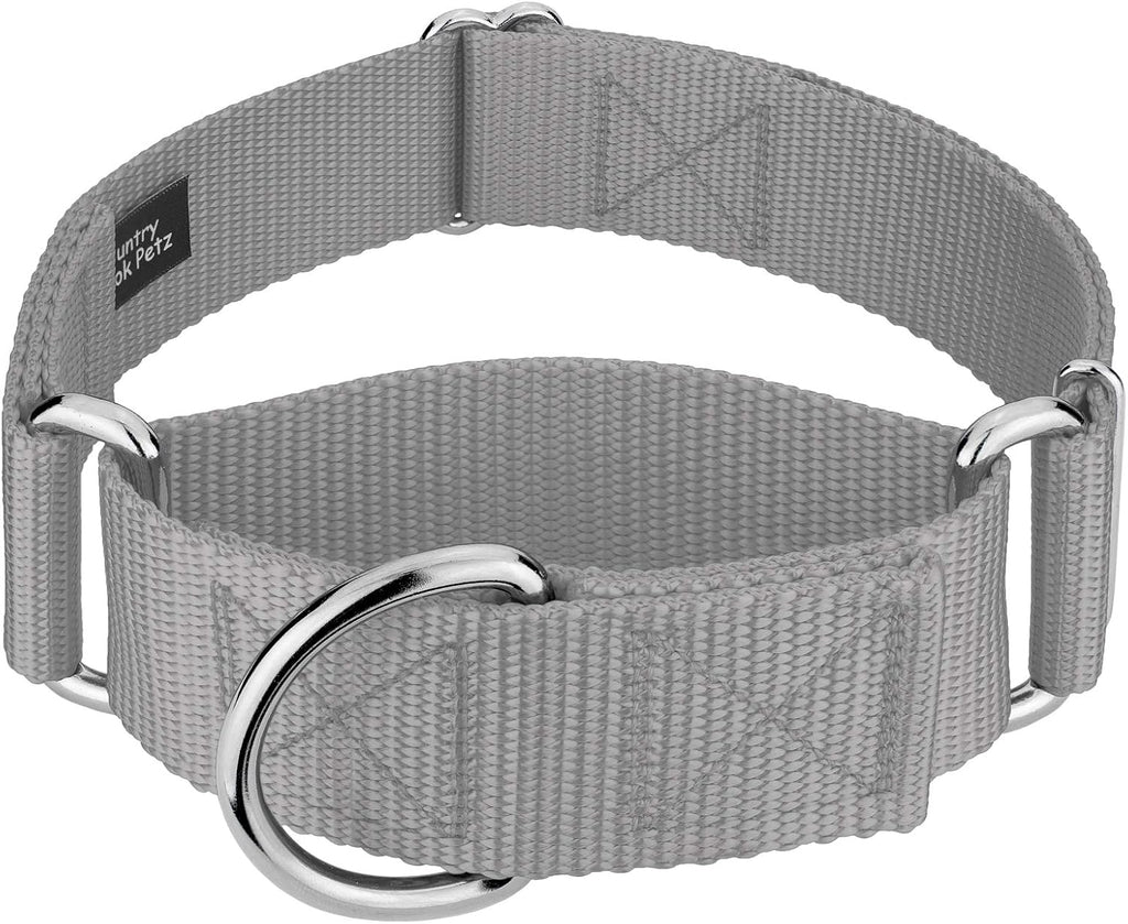 Country Brook Petz - HossFit Jr Wide Martingale Dog Collar - Training Collar with No Buckle - Service Dog Collar for All Pups - Vibrant, Colorful Collection (Royal Blue, Large) - Image 15