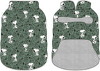 Berkshire Blanket sage green dog coat side view emphasizing the secure slip free fit design