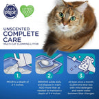 Cat's Pride premium clumping formula product branding shot
