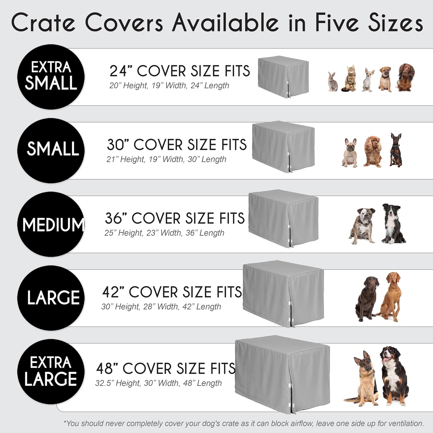 Authentic Sweet Jojo Designs 36 inch medium kennel cover