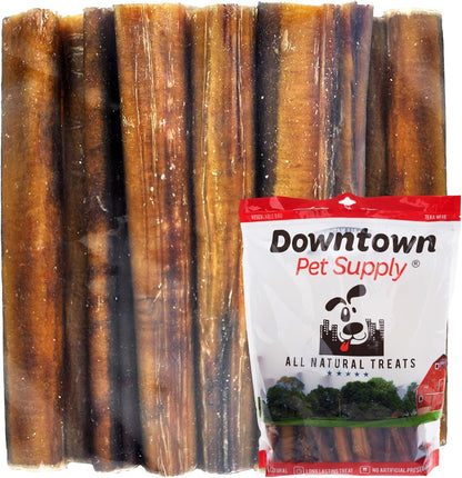 Downtown Pet Supply Jumbo Bully Sticks for Dogs - Natural Beef Chews, Low-Odor & Rawhide-Free, Long Lasting Dog Treats for Aggressive Chewers - Healthy, Safe & Delicious Chews Dogs Love (6" 5 Pack) - Image 10