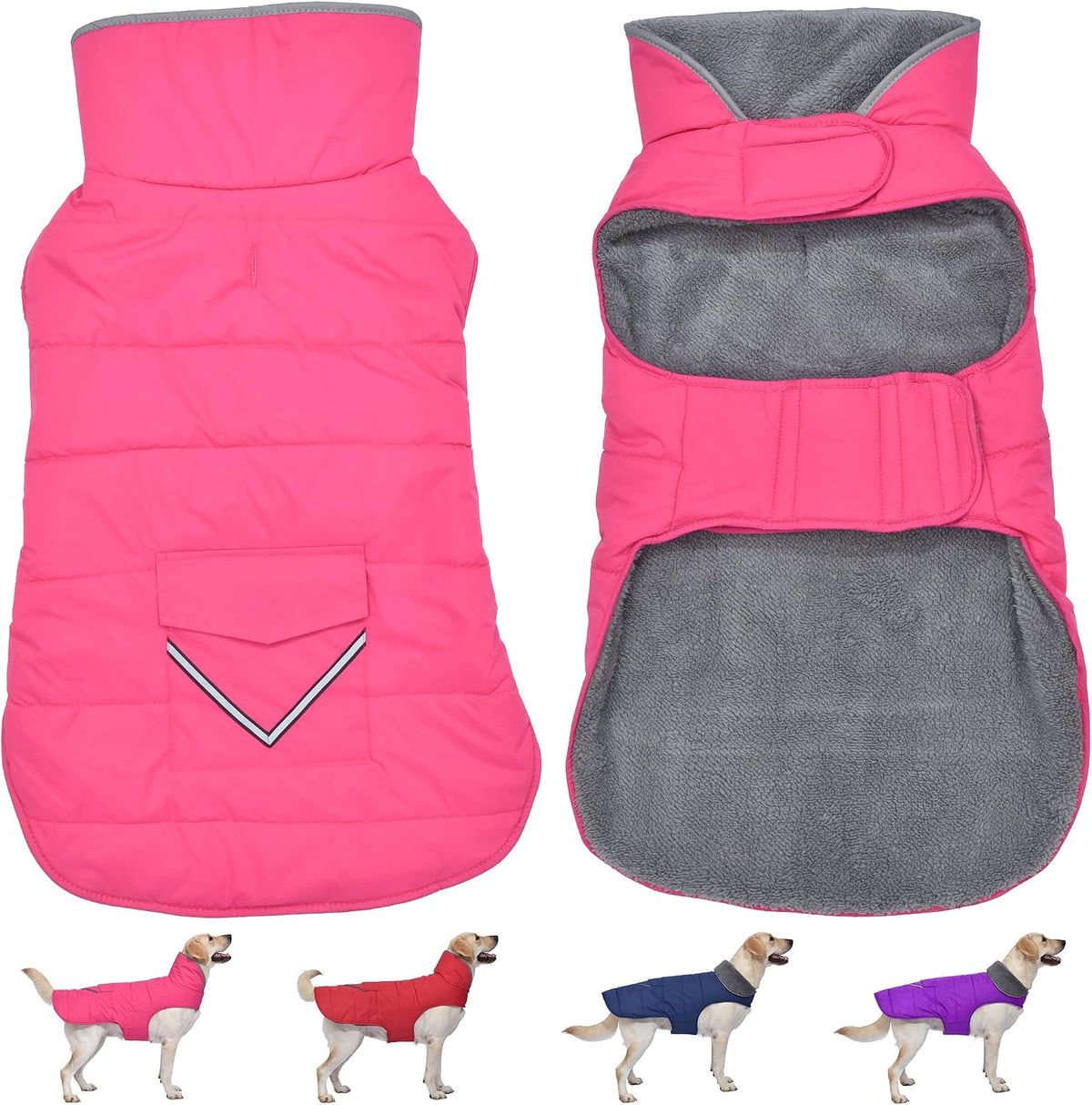 Petglad weather resistant dog apparel packaged condition showcasing premium imported quality