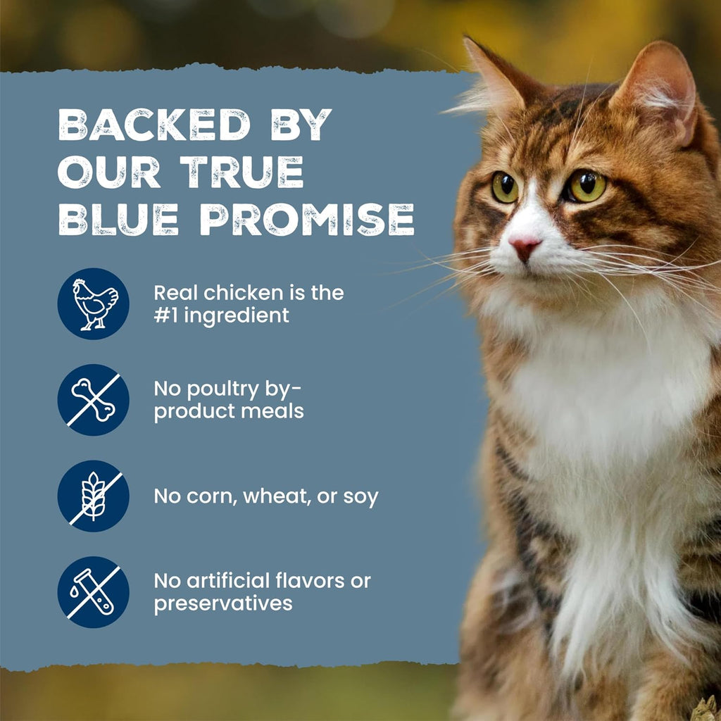 Blue Buffalo Wilderness Tasty Chicken Crunchy Cat Treats, Grain-Free Cat Treats, Real Chicken, Natural Ingredients, Enhanced with Vitamins, Minerals & Other Nutrients, Great for Training, Tub 12 oz. - Image 9