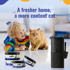Zomisia authentic USA imported cat waste bag refill pack
