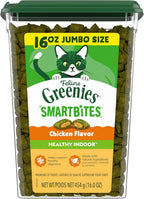 Greenies Feline Smartbites, Cat Treats Healthy Recipe, Indoor Cat Treats, Tuna Flavor, 16 oz. Tub - Image 11