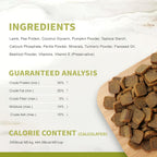 Herz three point five ounce dog food sampler bag layout
