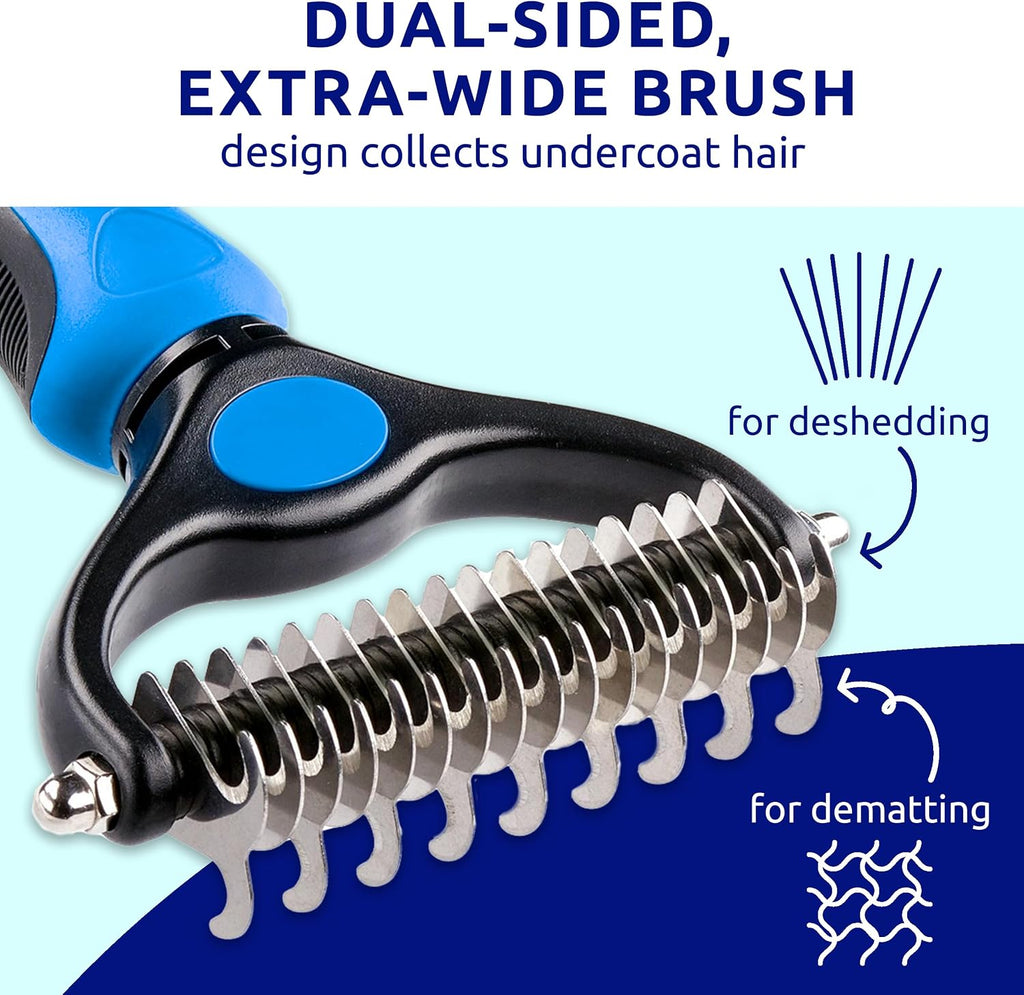 Pat Your Pet dual sided dematting tool skin safe stainless steel teeth
