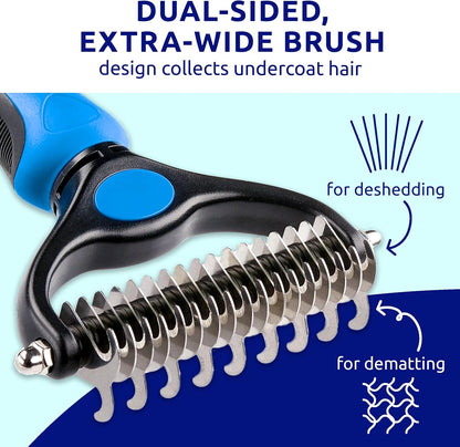 Pat Your Pet dual sided dematting tool skin safe stainless steel teeth