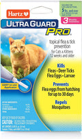 Hartz UltraGuard Pro topical flea and tick prevention front view package