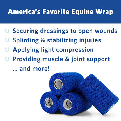Resealable protective case for Ovik Health horse bandage wraps
