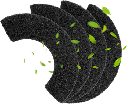 8 Pack 0.5" Thickened Activated Carbon Filters Compatible with LR 4 Connect, Automatic Cat Litter Box Filters Replacement Charcoal Filter Sheet to Absorb Odors Control Pet Damp Keep Home Fresh - Image 10