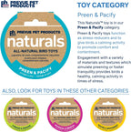 Prevue Pet Products Naturals Preen & Pacify Woodland Harvest Bird Toy - Image 5