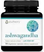 Youtheory Ashwagandha, 1,000 mg, 60 Vegetarian Capsules, 30-Day Supply - Image 10
