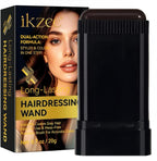 Labjd temporary hair dye comb in dark brown front view