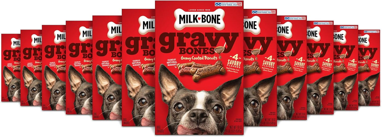 Milk-Bone GravyBones Dog Biscuits, Gravy Coated Small Dog Treats, 7 Lb. Box - Image 10