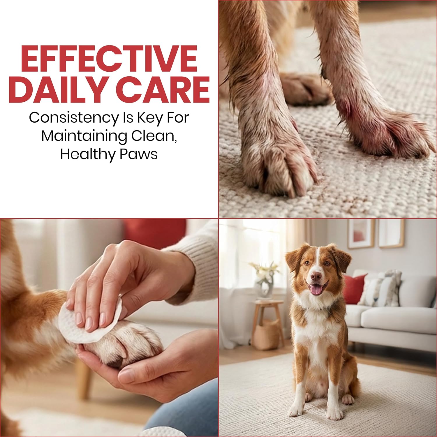 Medicated skin care wipes for dogs and cats by Chew + Heal Labs.