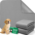Pawfinity Large Washable Pee Pads for Dogs, Reusable Puppy Training Pad XL, Ultra-Soft, Absorbs 2X Faster & High-Capacity, Leakproof, Non-Slip, Waterproof Pet Mat for Floor, 34x36 inch, 2 Pack - Image 12