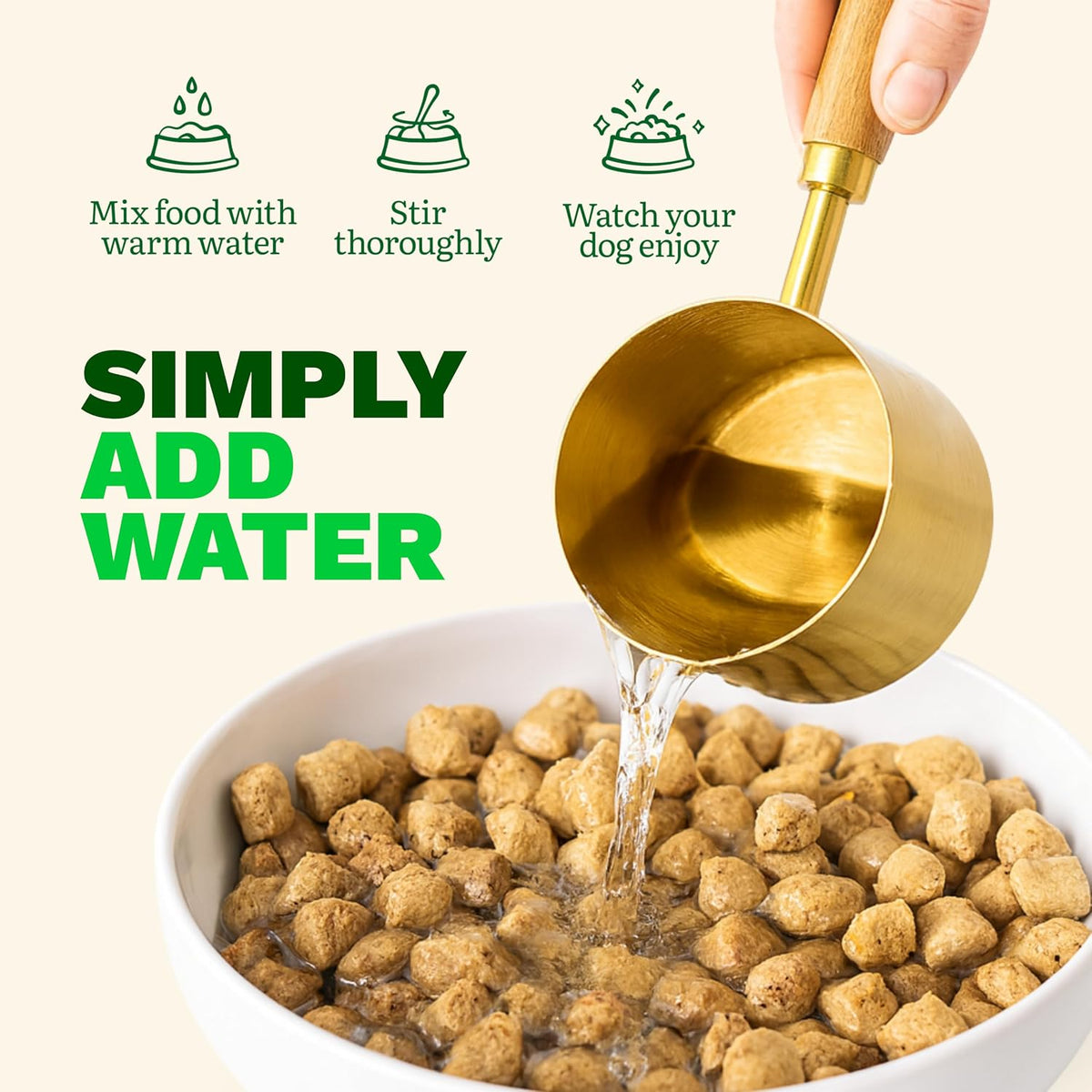 Get Joy belly biotics prebiotic and probiotic dog food bag