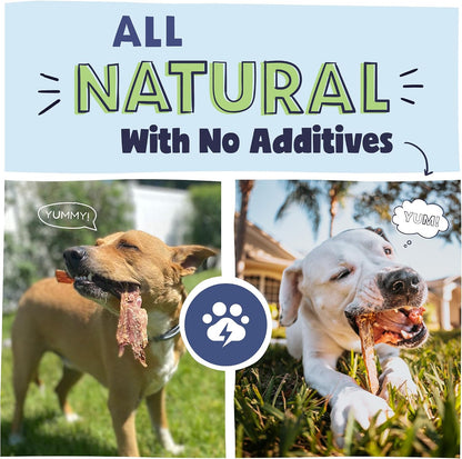 Natural grain free beef jerky treats for large dogs