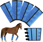 Stomp reducing mesh leg protectors for equines packaging view