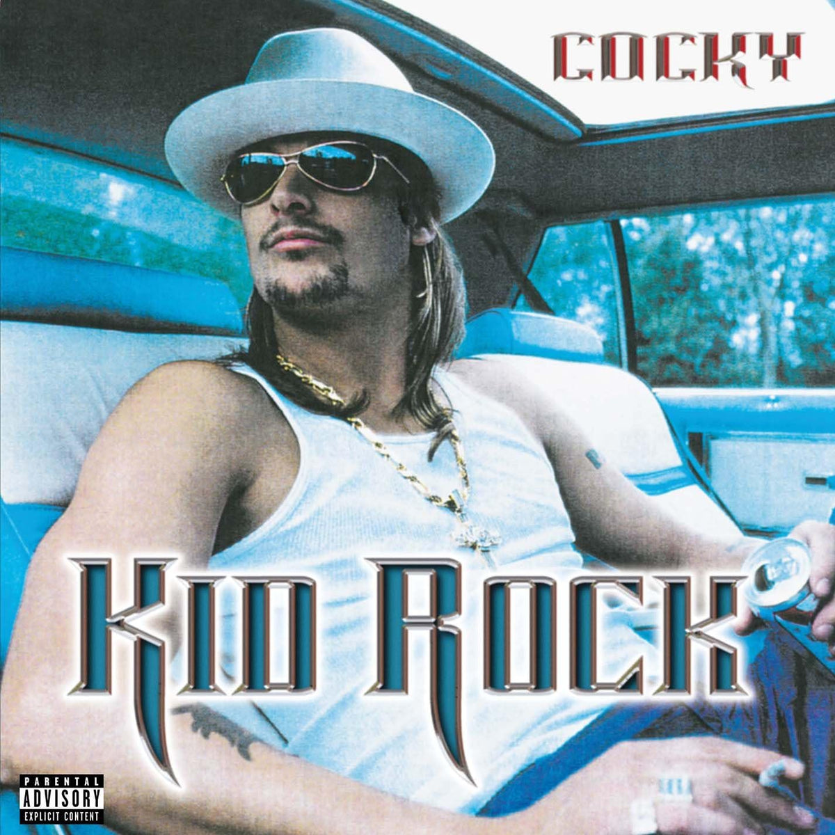 Kid Rock Cocky explicit lyrics double vinyl LP front cover view