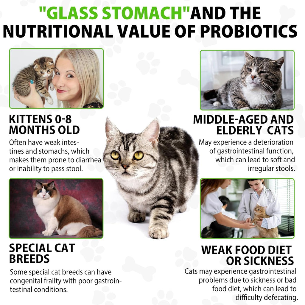 Authentic USA pet care liquid laxative for softening cat stool