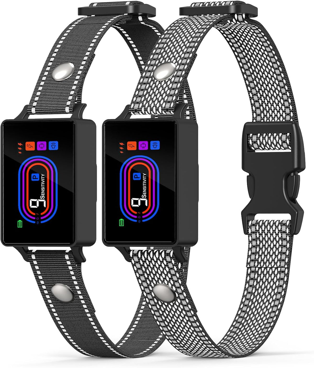 Dog Bark Collar, 2025 Bark Collar for Large Medium Small Dogs 5-130 lbs - Smart Rechargeable Anti-Barking Training Collar with 10 Adjustable Sensitivity-Bark Collars with Beep Vibratio - Image 9