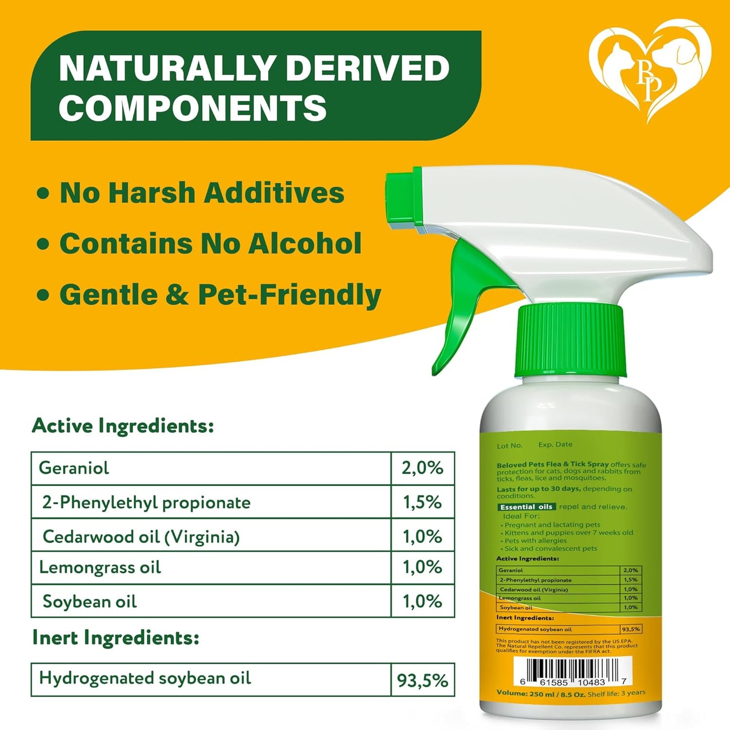 Beloved Pets veterinarian developed pest control spray for domestic animals